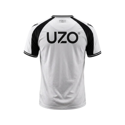 Camisola principal do Vitória SC Guimarães 26-27, camiseta de futebol da Velukz, com detalhes do time e cores oficiais.