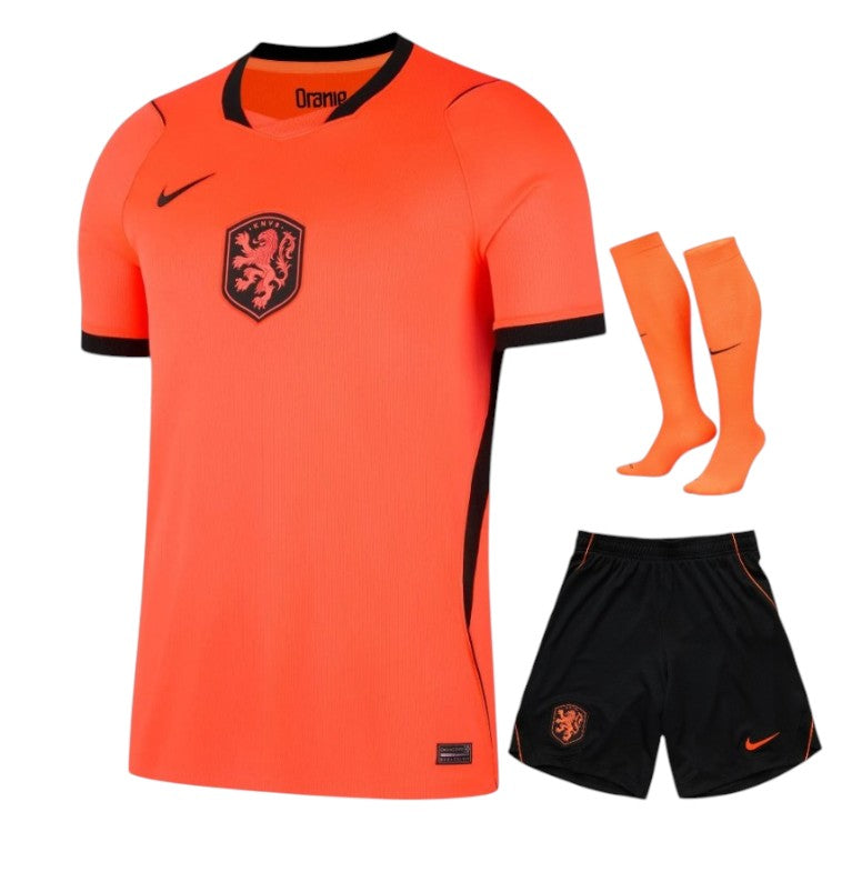 Kit criança Velukz Países Baixos com tênis principal na cor holanda, tamanho 26/27, confortável e ideal para crianças.