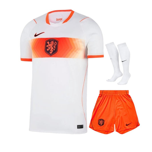 Kit criança Velukz Países Baixos 26/27 com tênis coloridos e detalhes da Holanda, ideal para crianças.