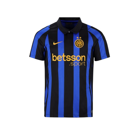 Camiseta principal do Inter Milão 26/27 da Velukz, com detalhes do clube e estilo esportivo para homens.