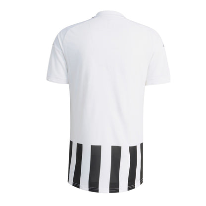 Camiseta principal feminina do Juventus 26/27 da Velukz, em cor branca com logo do time na frente e detalhes esportivos.