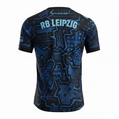 T-Shirt Velukz Especial Leipzig de cor branca, com design gráfico na frente, confortável e casual para uso diário.