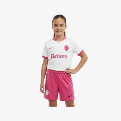 Kit Sporting PINK OCTOBER rosa - Criança - Kickeoffss