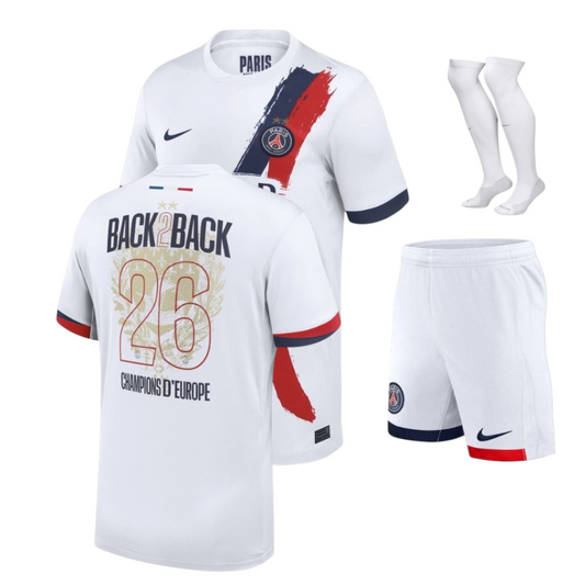 Kit Criança Alternativa PSG 25/26  2 estrelas - Champion