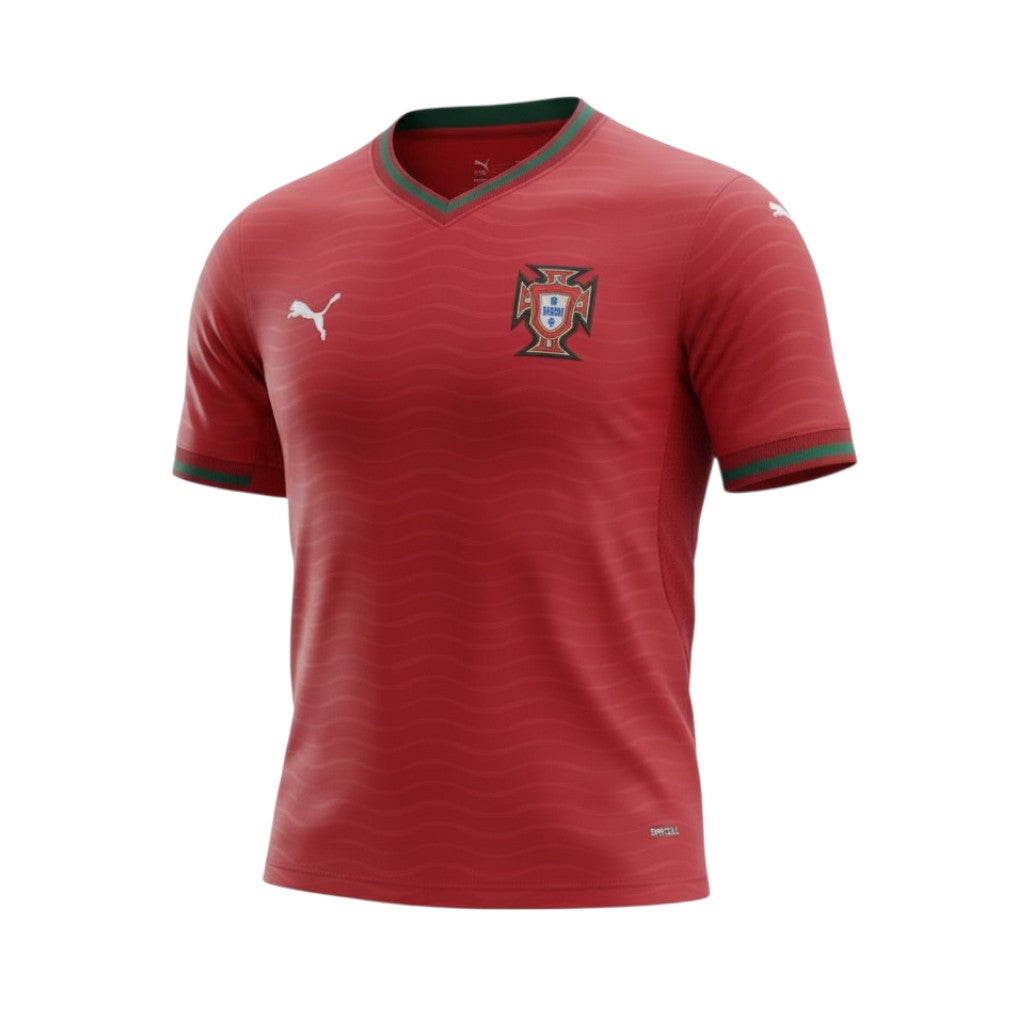 T-Shirt Principal Portugal Mulher 2026 - Kickeoffss
