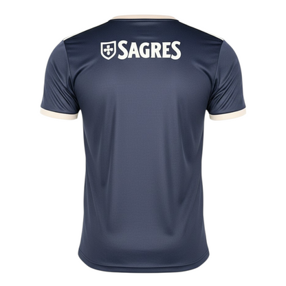Red Velukz T-Shirt Especial Benfica 25/26 featuring the club logo and a classic crew neck design.