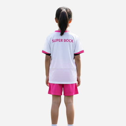 Kit Sporting PINK OCTOBER rosa - Criança - Kickeoffss