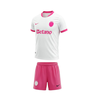 Kit Sporting PINK OCTOBER rosa - Criança - Kickeoffss