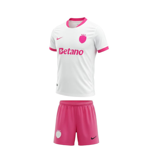 Kit Sporting PINK OCTOBER rosa - Criança - Kickeoffss