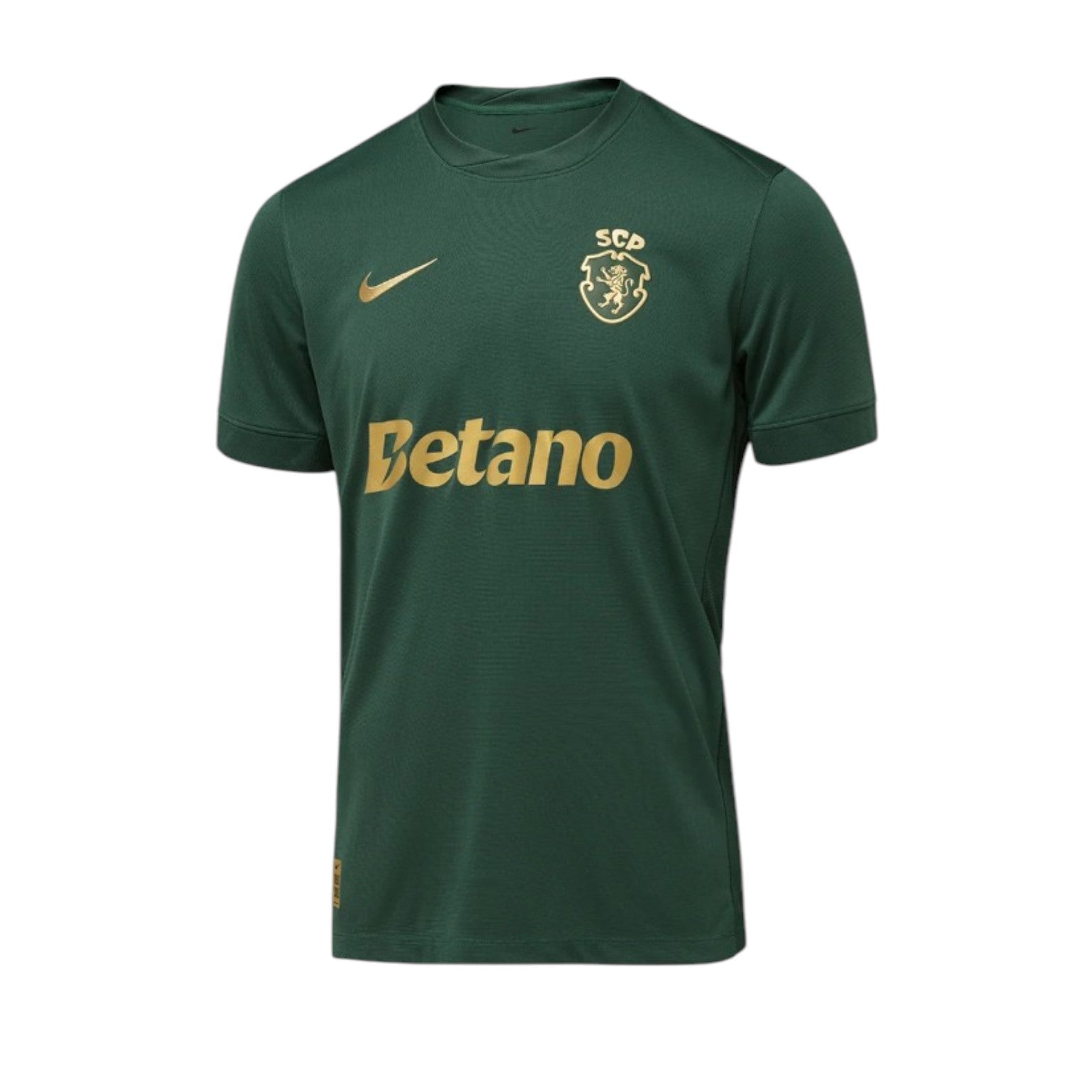 Camisola T-Shirt Sporting 120 anos Velukz, com detalhes comemorativos, em tecido confortável, para fãs do time Sporting.