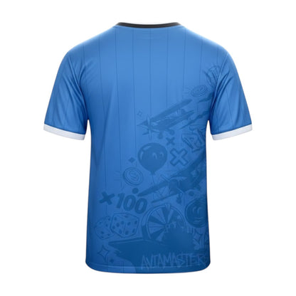 T-Shirt Azul Itália - Kickeoffss